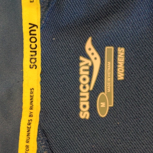 Saucony Run Top - Women's Medium - Blue - Mid Weight - Picture 9 of 9